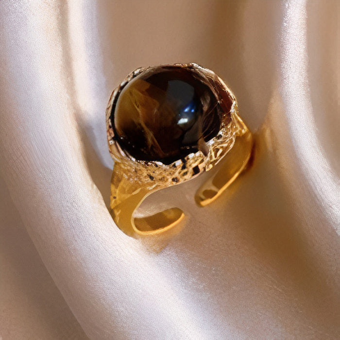 Vintage Dunkelstein Goldring