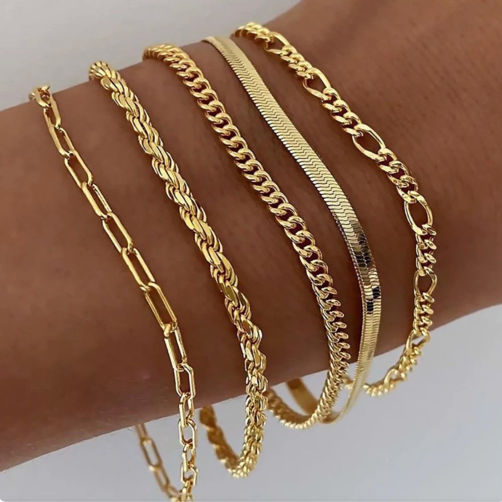 Ellis Geschichteter Armband-Set
