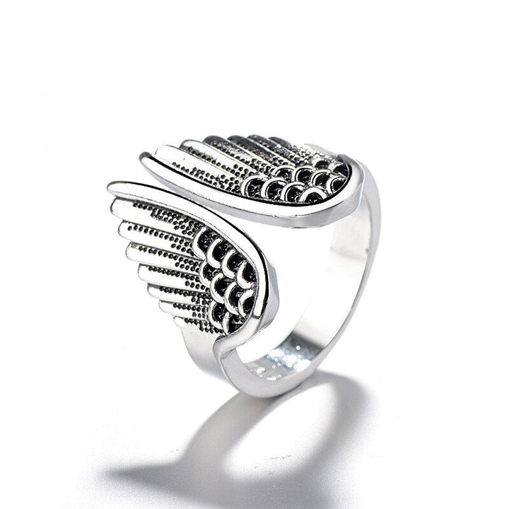 Verstellbarer Engelring aus 925 Sterling Silber