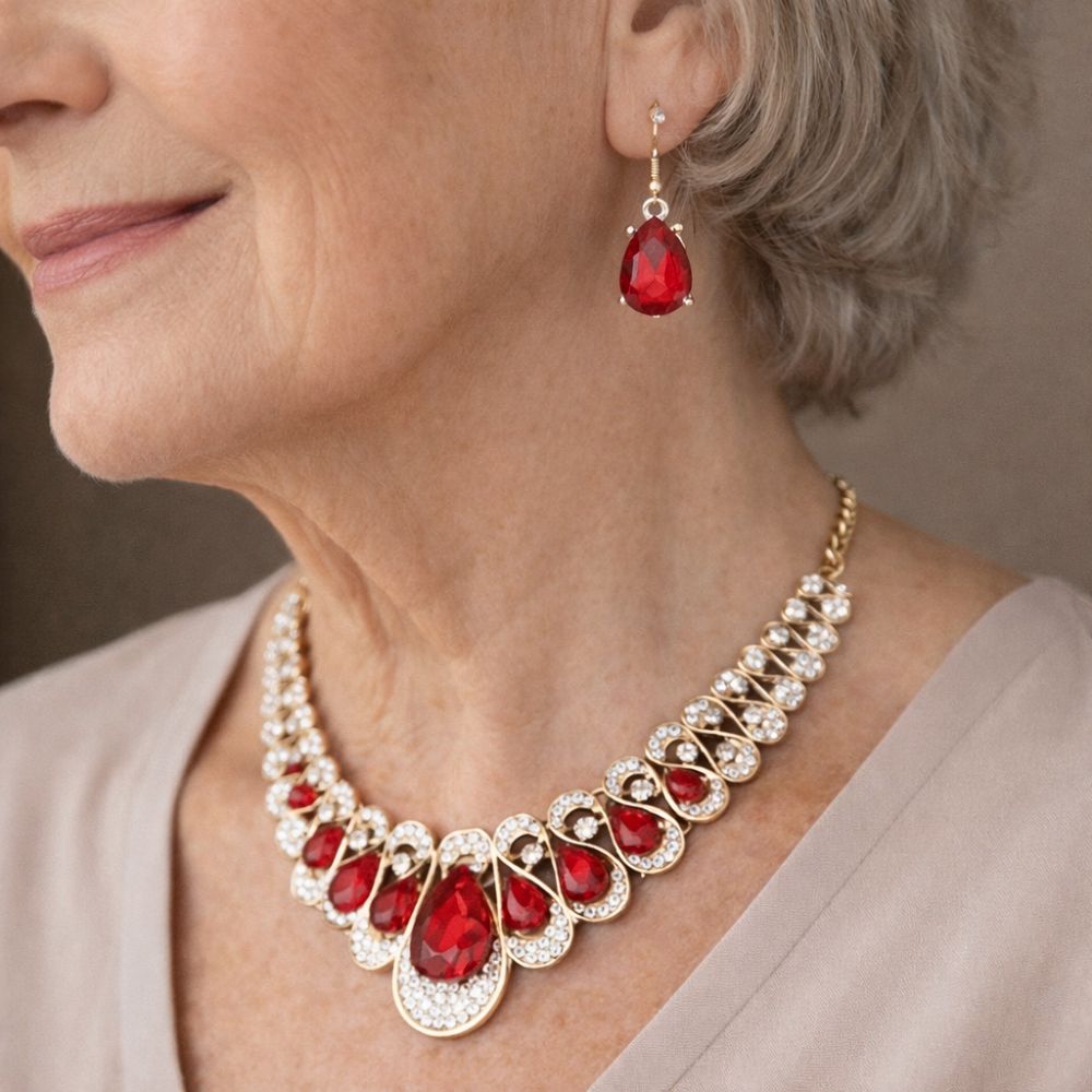 Maevina Crimselle Schmuckset
