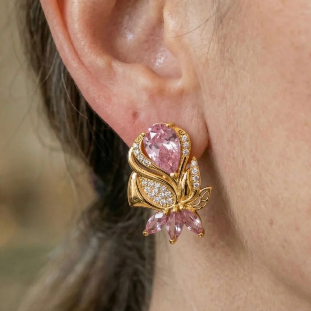 Amorette Rosenblatt Ohrringe