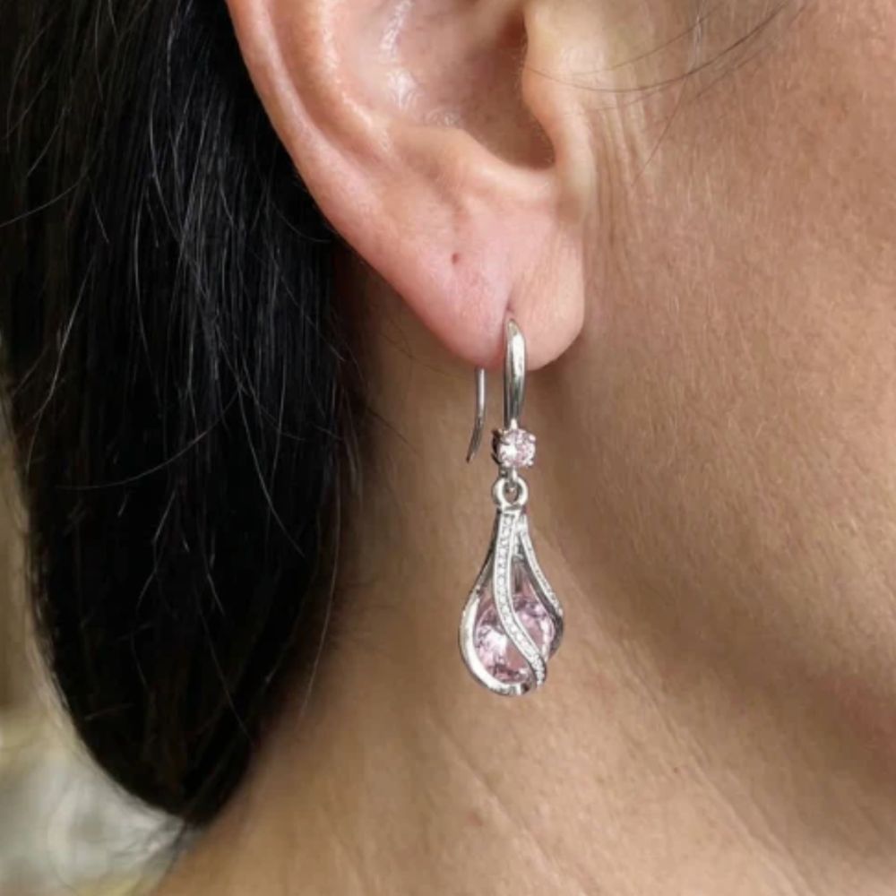 Rosalith Lumen Twist Ohrringe