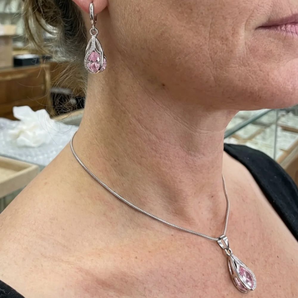 Rosalith Lumen Twist Schmuckset
