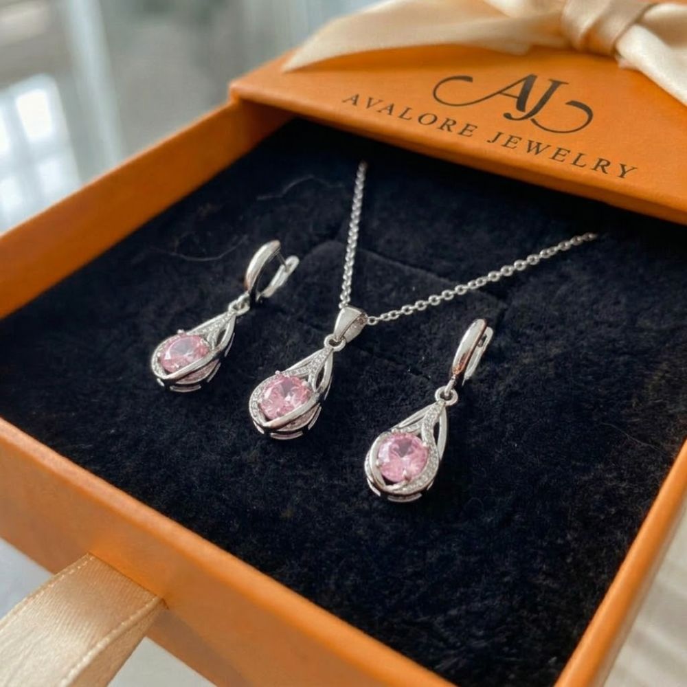 Rosalith Lumen Twist Schmuckset