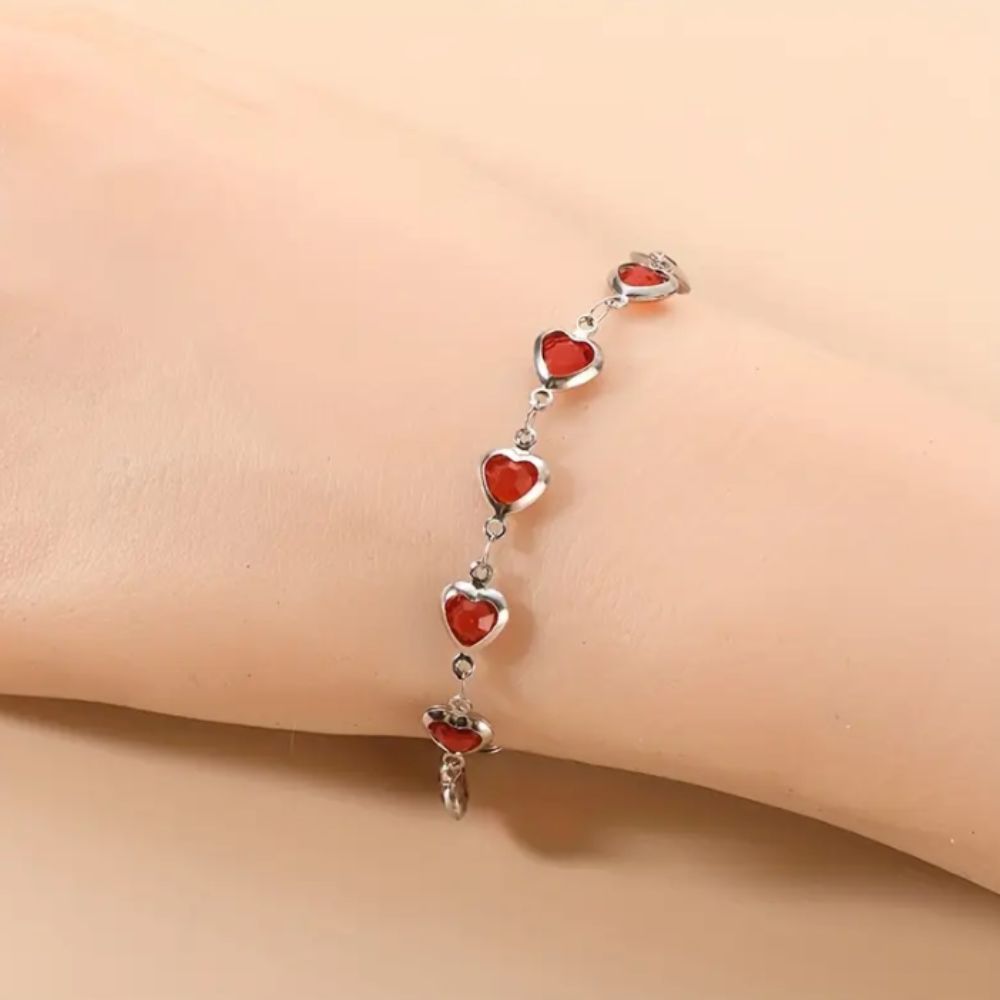 Ophelyra Garnetelle Armband Weißgold