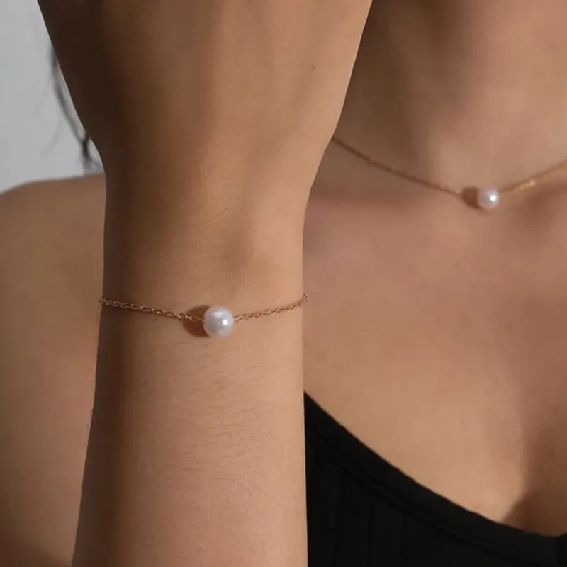 Golden Perlenarmband