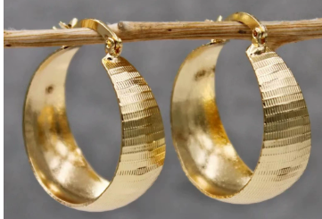 Vintage Luxus Gold Ohrringe