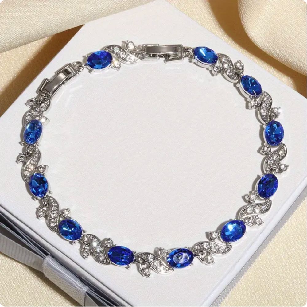Giada verstellbares Saphirarmband