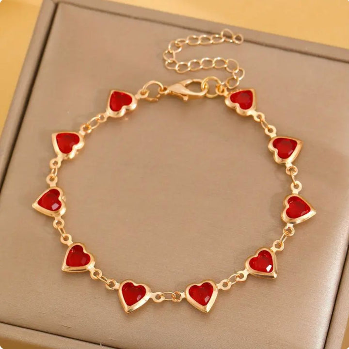 Ophelyra Granatelle Armband Gold