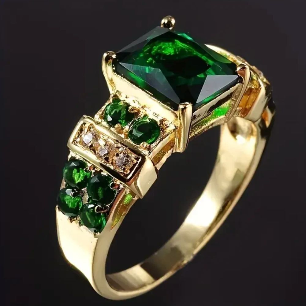 Exquisiter Smaragd-Ring