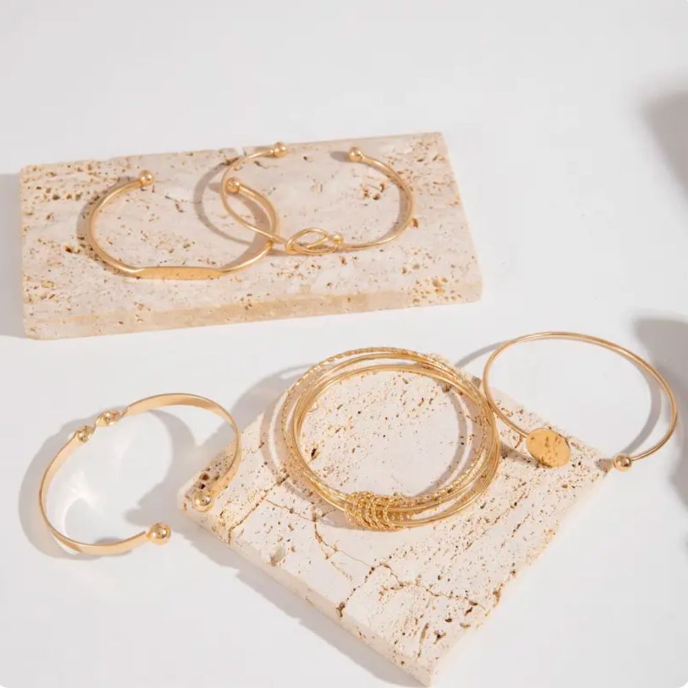 Geknotetes Eleganz-Armband-Set
